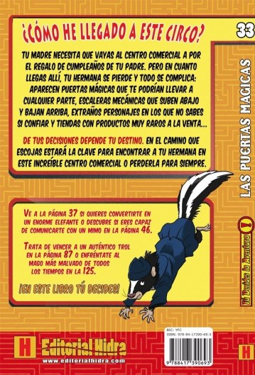 Contraportada de Las Puertas Mágicas