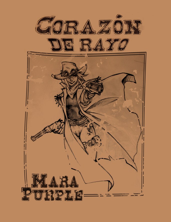 Corazón de Rayo Mara Purple