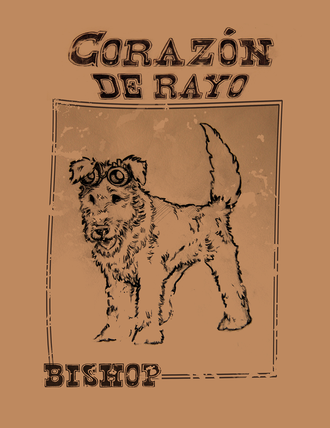 Corazón de Rayo Bishop steampunk